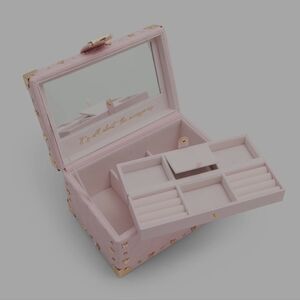 Wicked X Aldo Light Pink Quilted Jewelry Box Inspired By Glinda Limited Edition